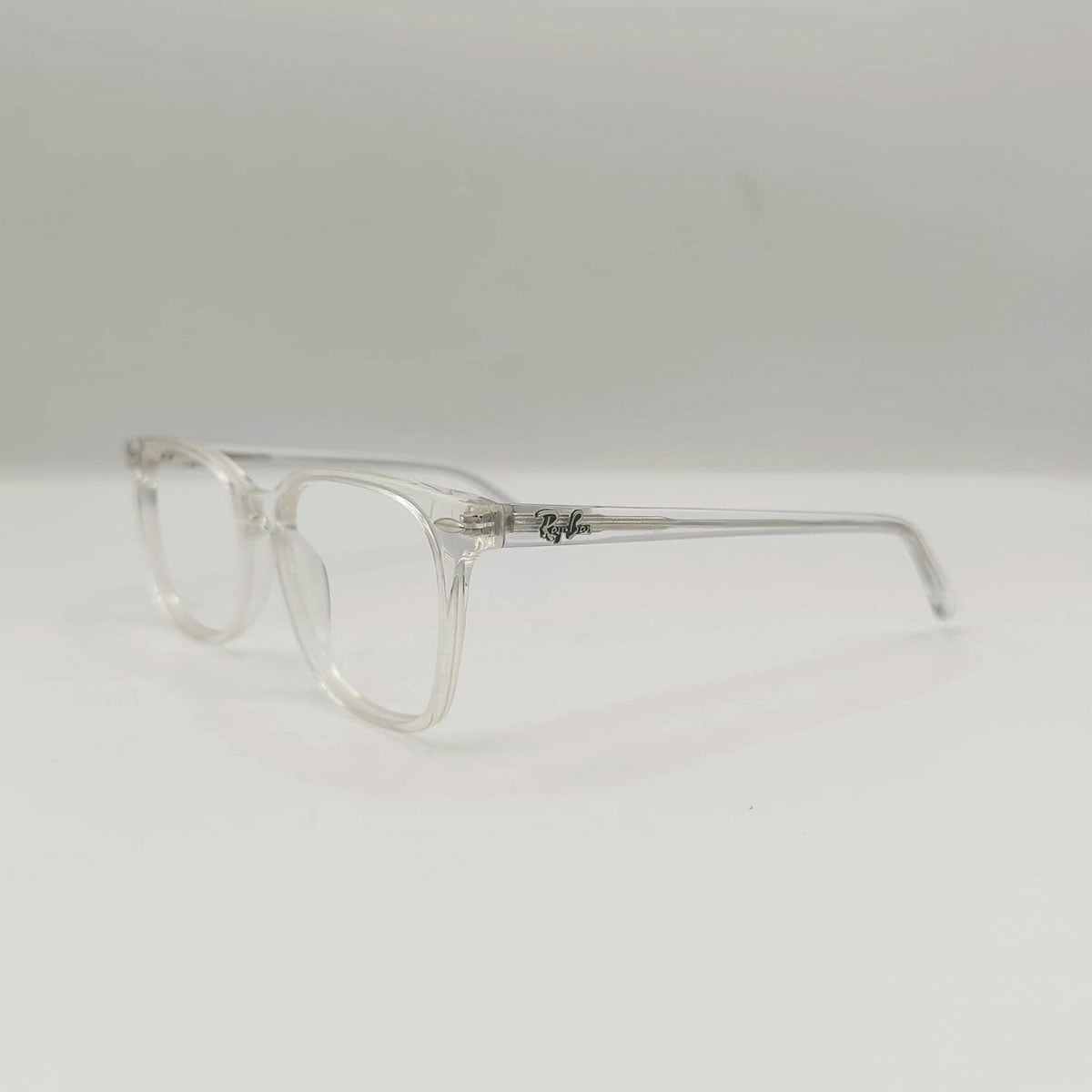Transparent Full Rim Square Glasses
