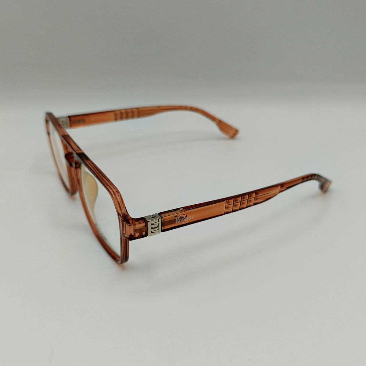 Clay Aviator Full Rim Glasses