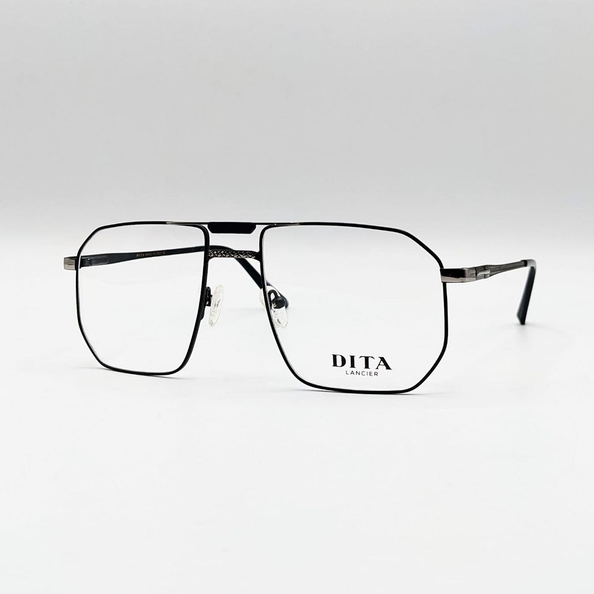 DITA Lancier Square Black Metal