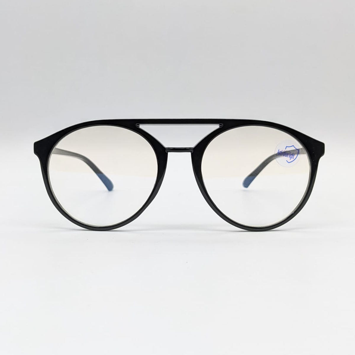 Round Double Bridge Glasses
