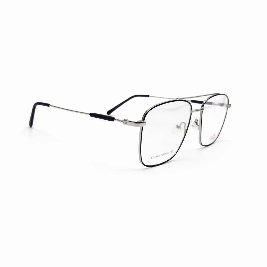 Flexible Slim Metal Eyeglasses