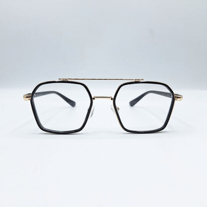 Alpha Eyesace Tony Stark Square Eyeglasses – 140mm
