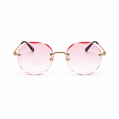 Beryl Gold Polygon Sunglasses