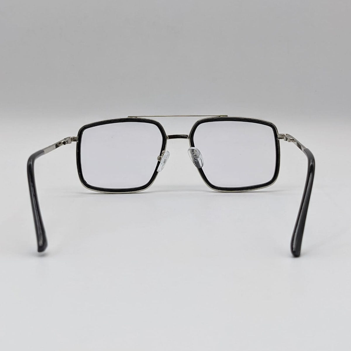 Square Black Tony Stark Glasses