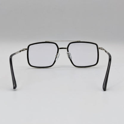 Square Black Tony Stark Glasses
