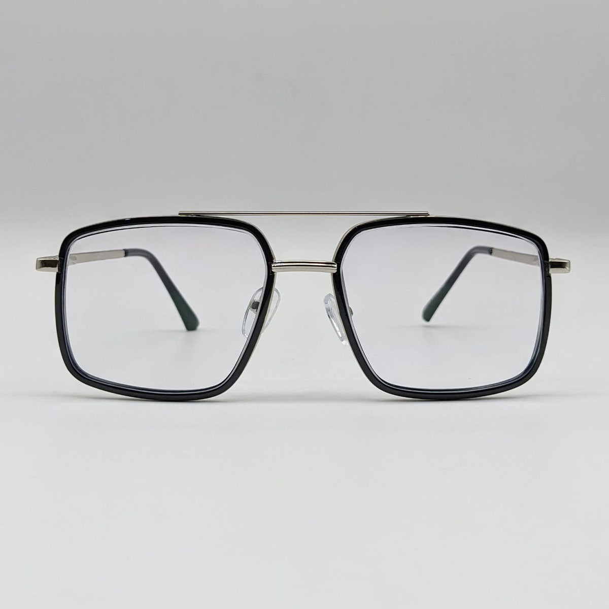 Square Black Tony Stark Glasses