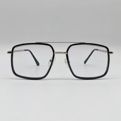 Square Black Tony Stark Glasses