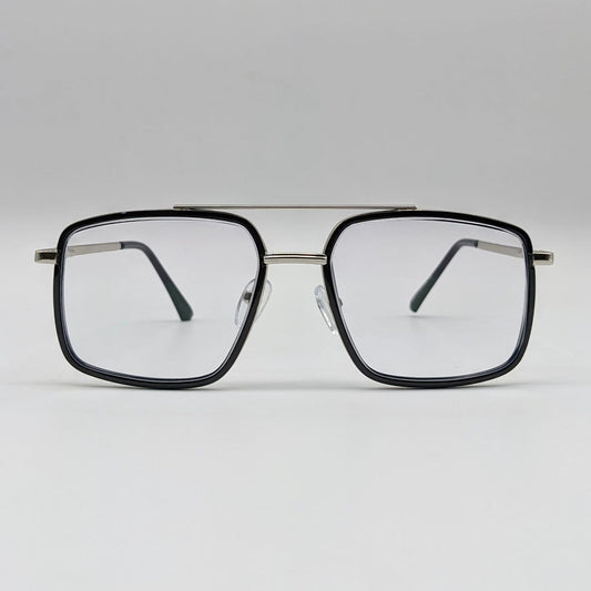 Square Black Tony Stark Glasses