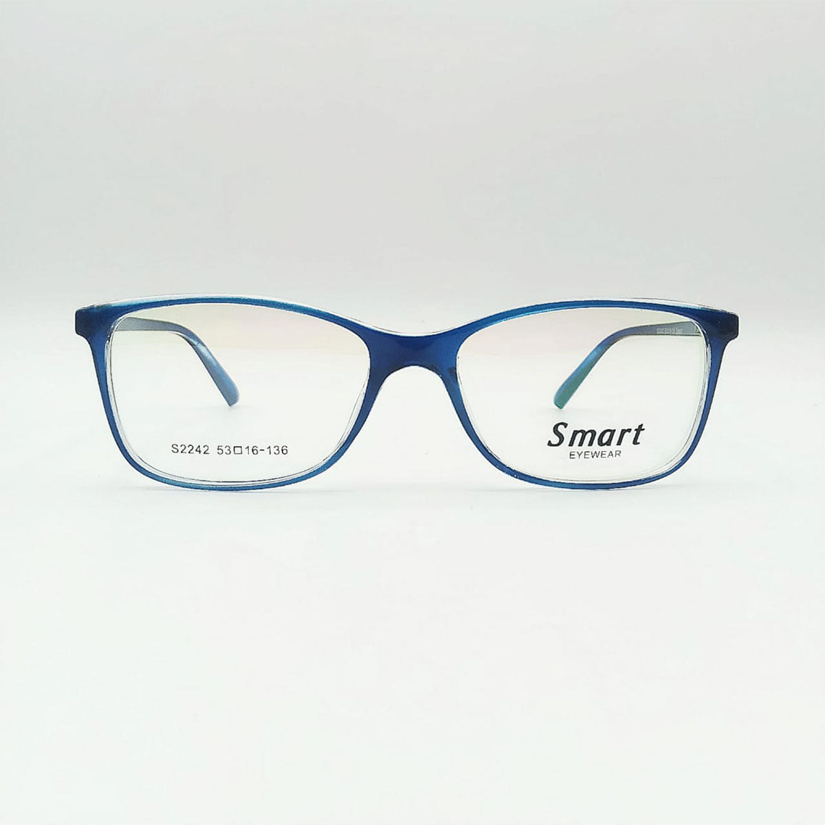 Smart Eyewear Rectangle Blue