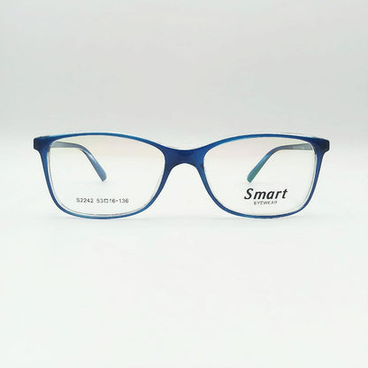 Smart Eyewear Rectangle Blue