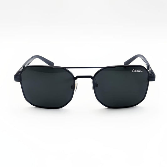 Cartier Black with Grey Lens