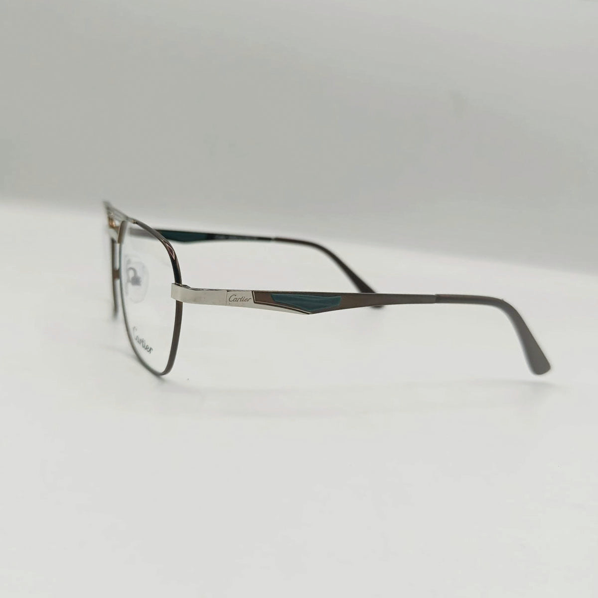 Cartier Style Double Bridge Glasses