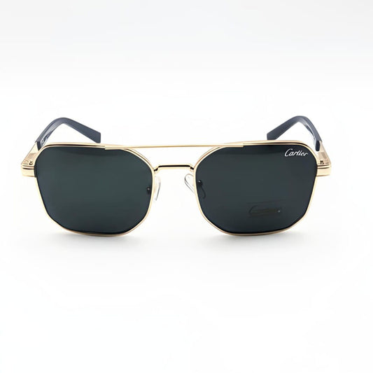 Cartier Golden with Grey Lens