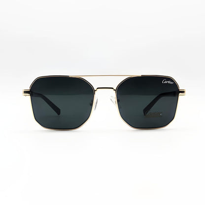 Cartier Golden with Grey Lens