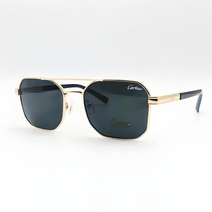 Cartier Golden with Grey Lens