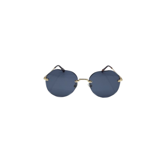 Cartier Women Rimless Round Luxury Sunglasses