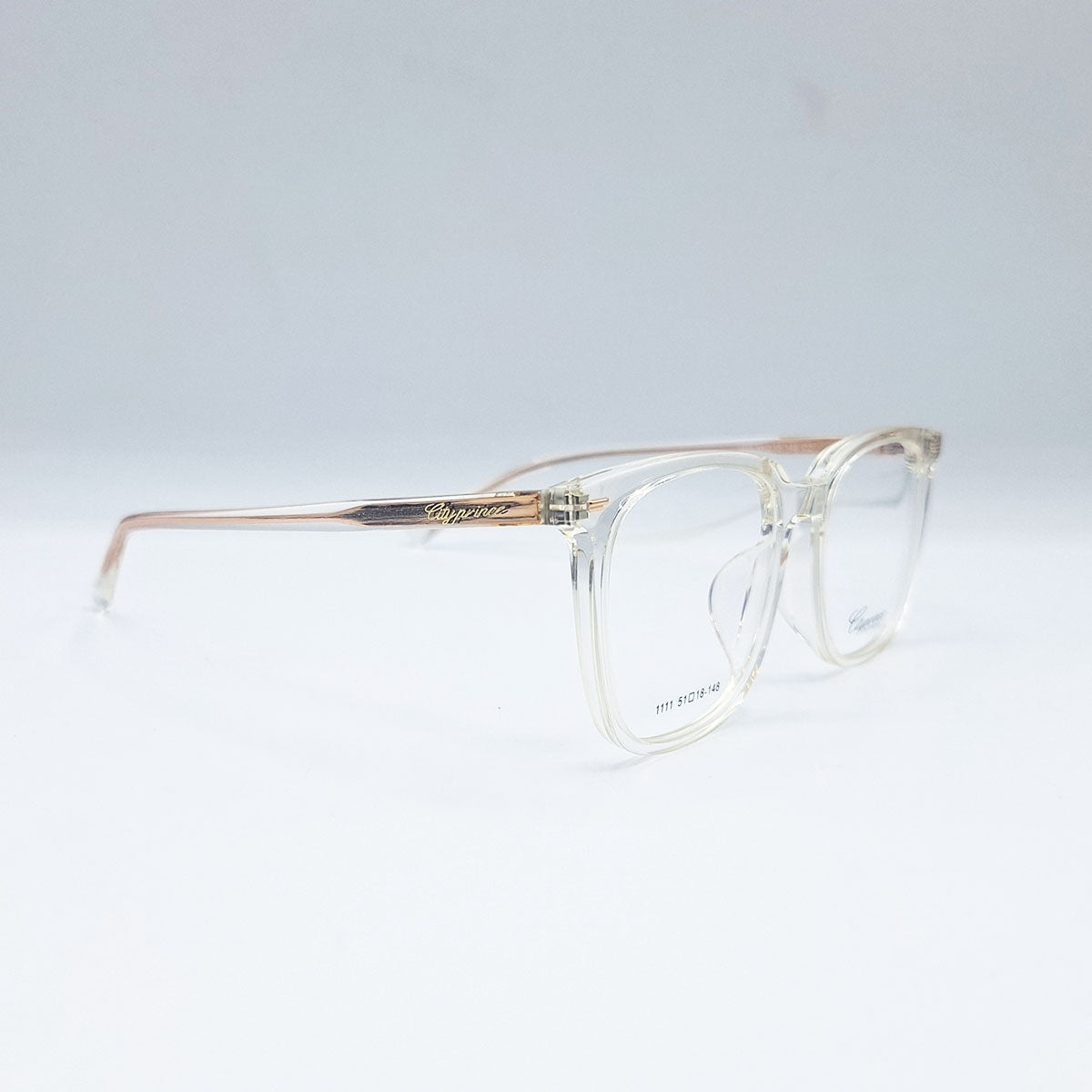 Transparent Eyeglasses Model - 148mm with a Modern