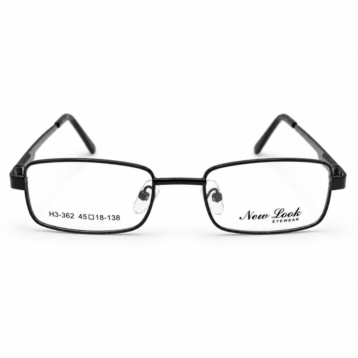 Classic Look Rectangle Metal Eyeglasses
