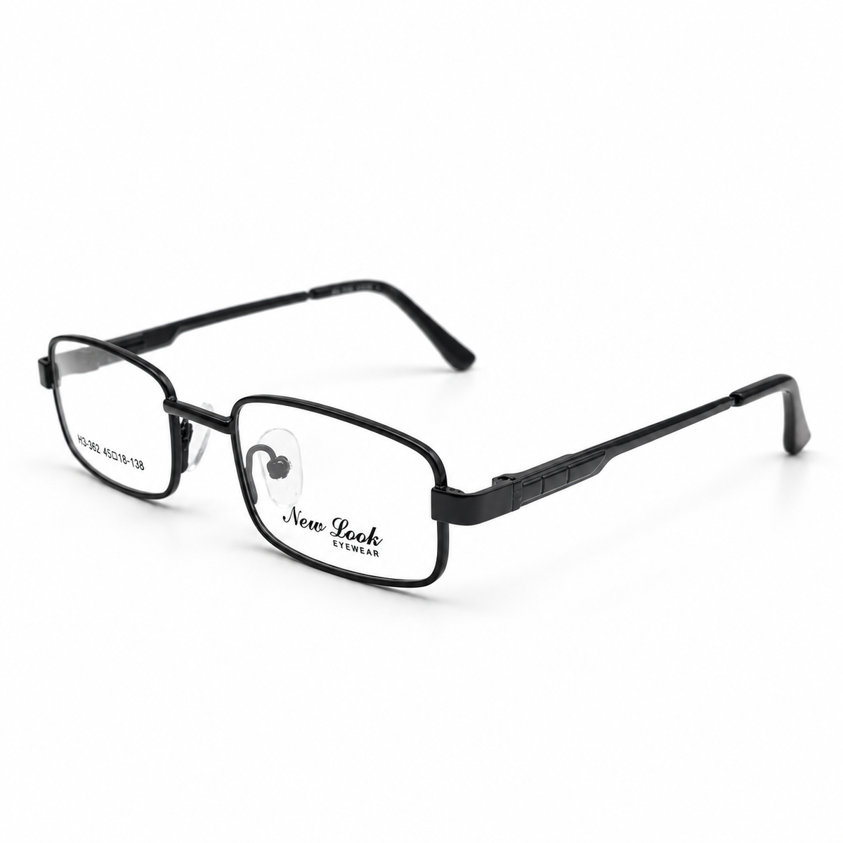 Classic Look Rectangle Metal Eyeglasses