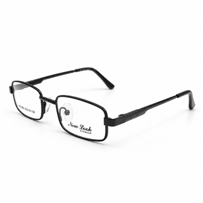 Classic Look Rectangle Metal Eyeglasses