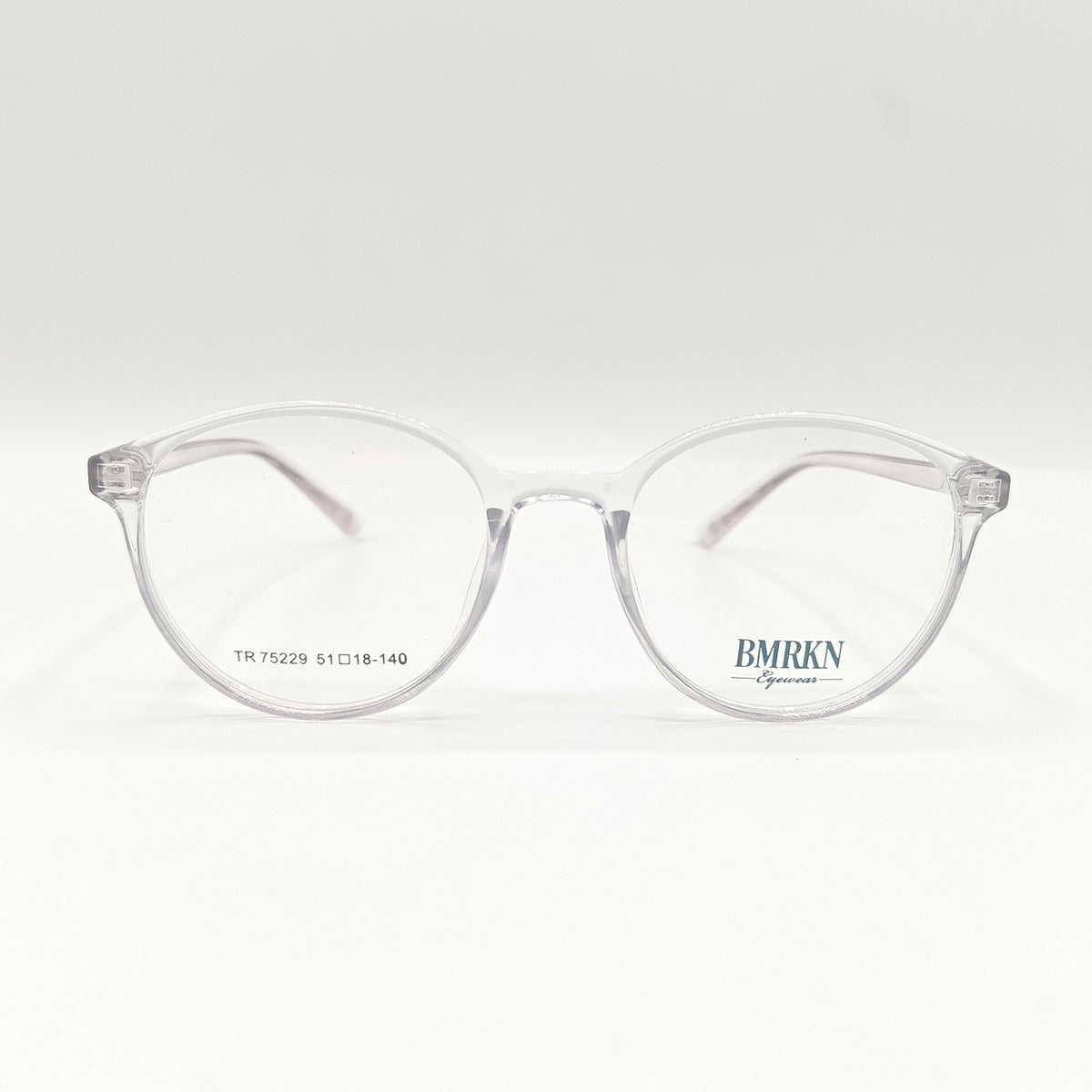 Transparent Round Sheet Frame for Unisex