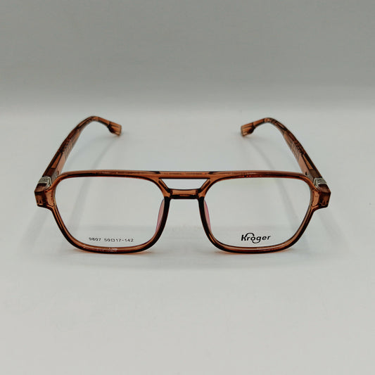 Clay Aviator Full Rim Glasses