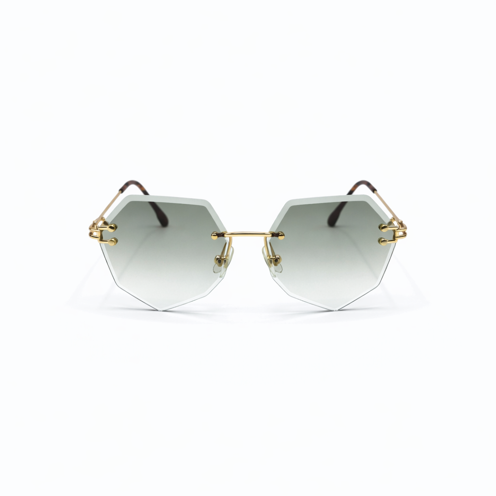 Diamond Cut Women Sunglasses Small Size