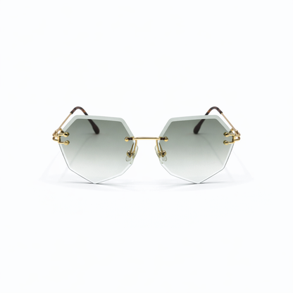 Diamond Cut Women Sunglasses Small Size