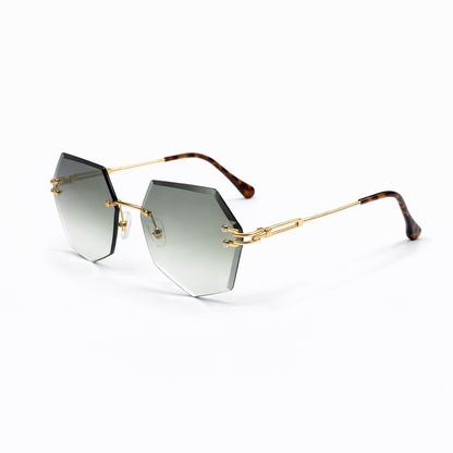 Diamond Cut Women Sunglasses Small Size