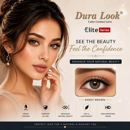 Dura Look Elite Series 6 Month Color Contact Lenses | Plano & Power Contact Lenses