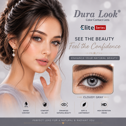 Dura Look Elite Series 6 Month Color Contact Lenses | Plano & Power Contact Lenses