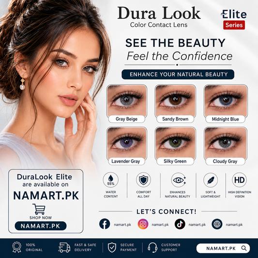 Dura Look Elite Series 6 Month Color Contact Lenses | Plano & Power Contact Lenses