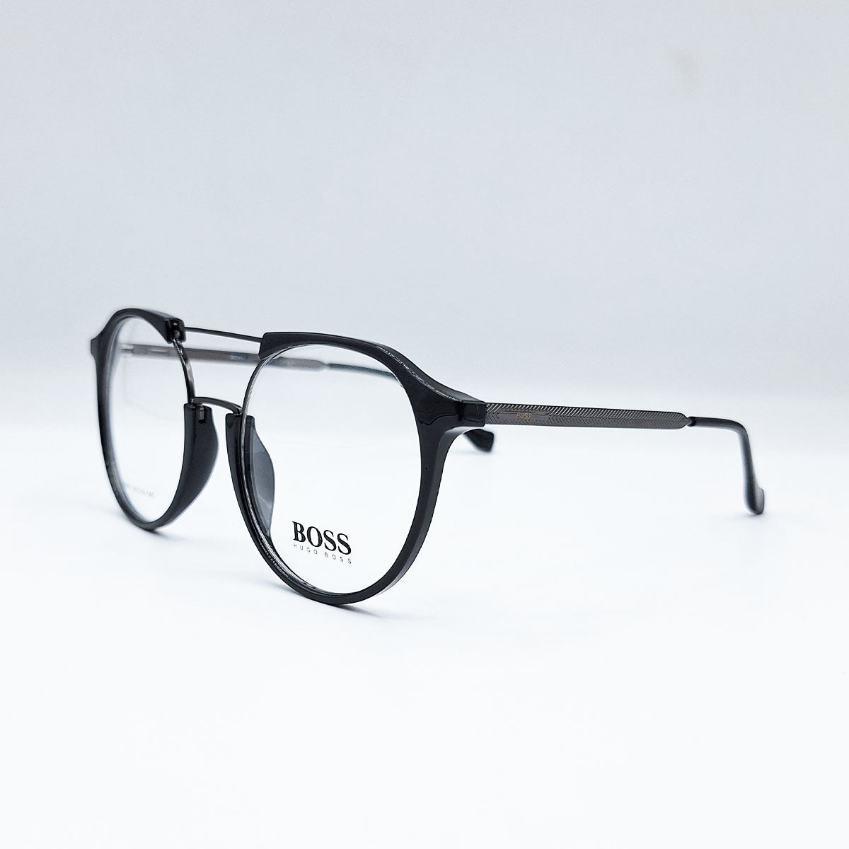 Hugo Boss Double Bridge Eyeglasses 140mm