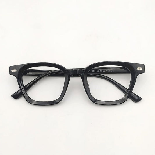 Sheet Bold Black Kids Glasses