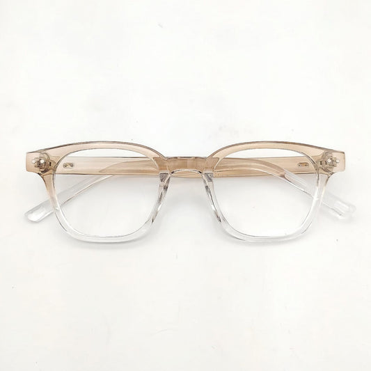 Brown Transparent Kid Glasses