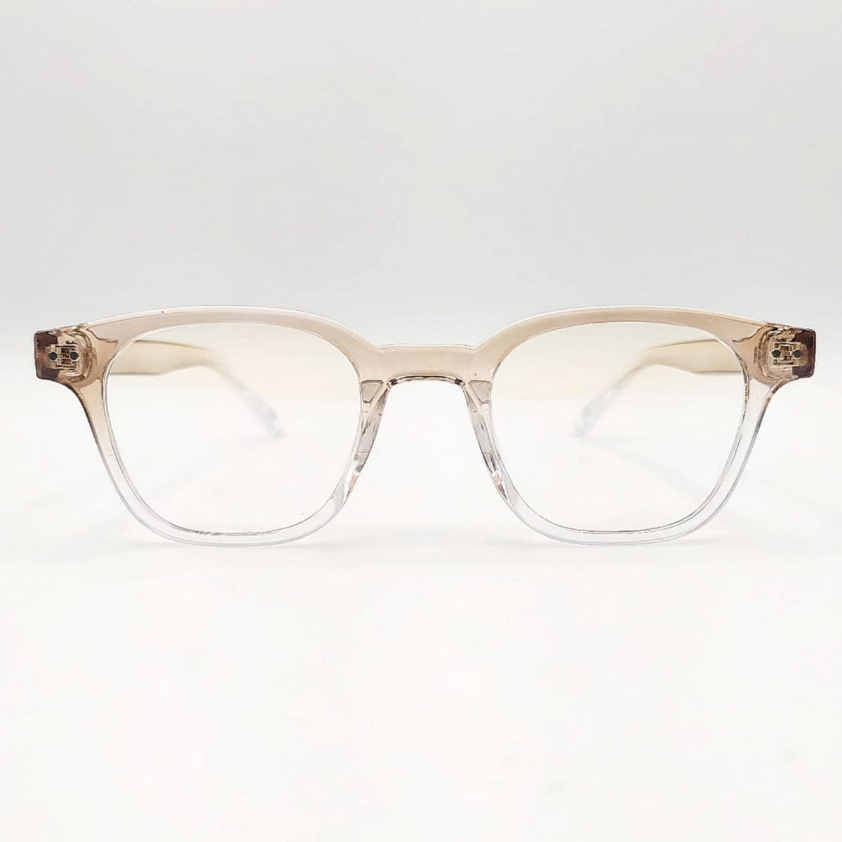 Brown Transparent Kid Glasses