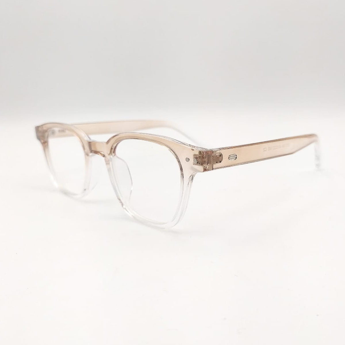 Brown Transparent Kid Glasses
