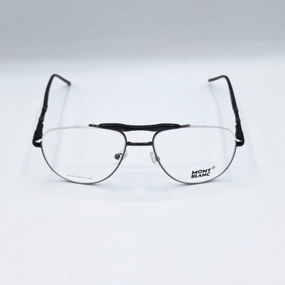 Montblanc Eyeglasses 140mm Classic Double Bridge Metal Frame