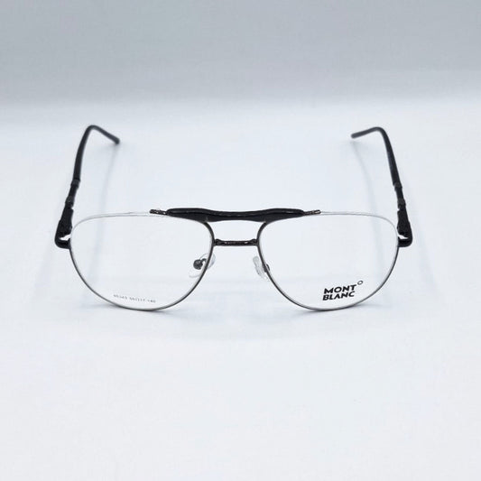 Montblanc Eyeglasses 140mm Classic Double Bridge Metal Frame