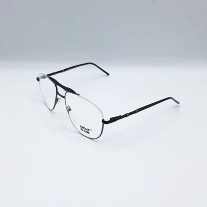 Montblanc Eyeglasses 140mm Classic Double Bridge Metal Frame