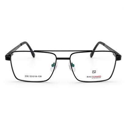 N220 Rectangle Metal Eyeglasses
