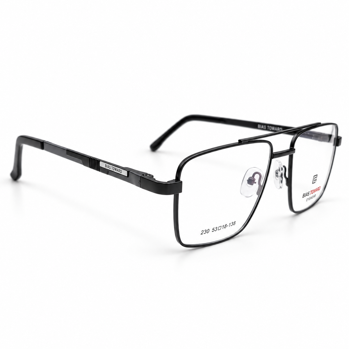 N220 Rectangle Metal Eyeglasses