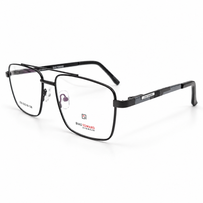 N220 Rectangle Metal Eyeglasses