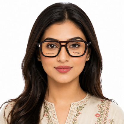 Classic Tortoise Square Eyeglasses