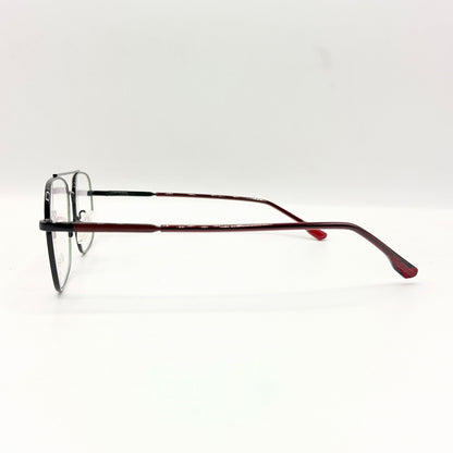 NINE 10 Sky Metal Glasses in Black Color