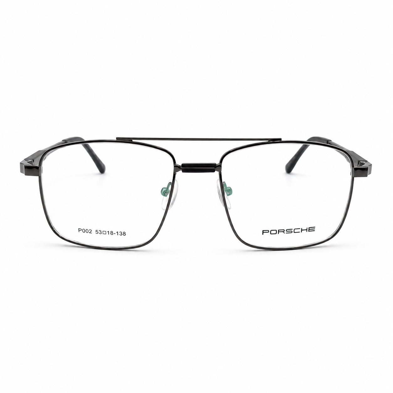 P002 Black Metal Glasses