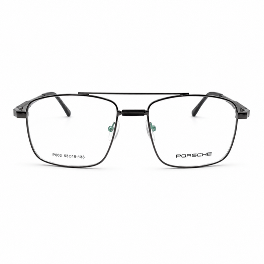 P002 Black Metal Glasses