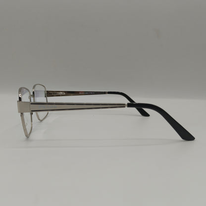 PRADA Black+Silver Unisex Metal Glasses