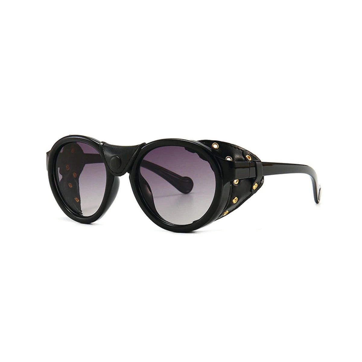Pilot Oval Round Aviator Drop Sunglasses
