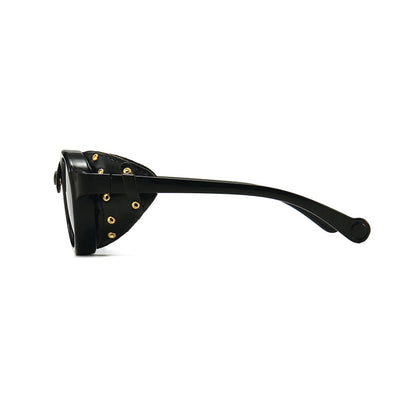 Pilot Oval Round Aviator Drop Sunglasses